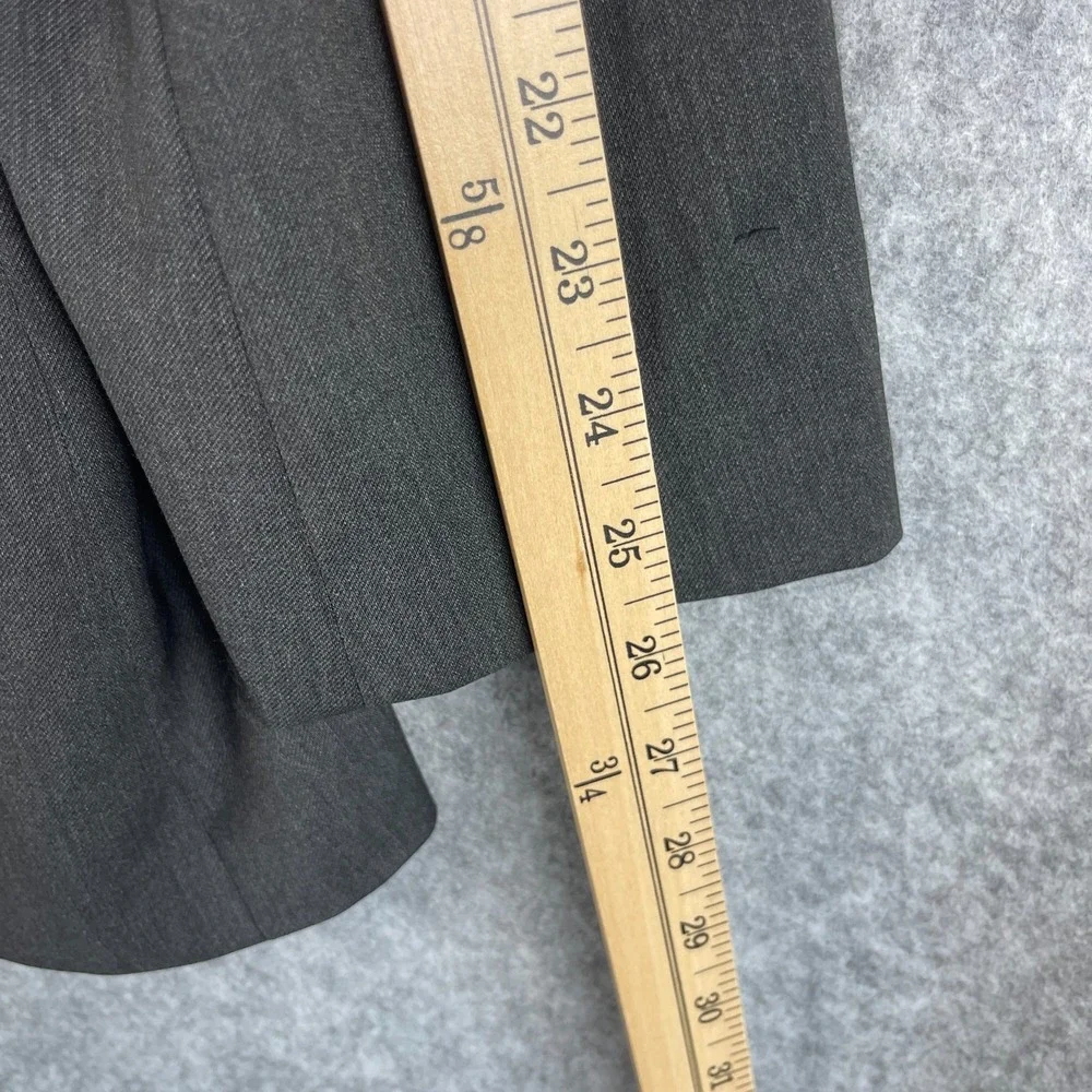 Banana Republic Lanificio F.lli Cerruti Wool Suit Men Gray Blazer 40R Pant 34x29
